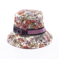【二手】Dior D淨化草本-Bobby 花朵刺繡棉質漁夫帽 女款