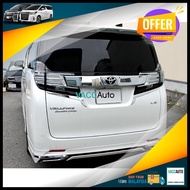 Toyota Vellfire / Alphard 30 Series Tail Lamp Chrome Lining Protector Cover Trim 2015-2023 GGH30 AGH