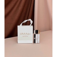 Authentic Perfume" paper bag for Perfume dispenser / mini