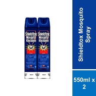 Shieldtox Mosquito Spray Aerosol 550ml x 2s