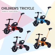 (With Handle) Kids Tricycle Cycling Kid Bike 1-6Year Children Tricycle Handle Kids Bicycle Basikal