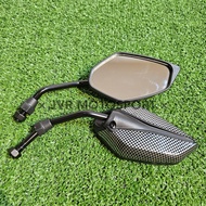 CARBON MINI SIDE MIRROR Y15ZR Y16ZR LC135 SRL NVX EGO SOLARIZ AVANTIZ RS150 DASH EX5 WAVE VARIO BEAT