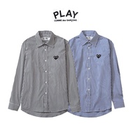 CDG × Play Vertical Stripes Long sleeve Shirt