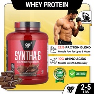 BSN, Syntha 6, Whey Protein with Amino Acid, Protein Powder, Post Workout, Muscle Recovery, 2 - 10 l