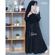 Elmina Hijab Halimah Dress Syari Gamis Curdoray Codoray