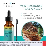 STM🌊CM Pure Castor Oil Hair Essential Oil Eyebrow Eyelash Growth Liquid Castor Seed Oil Prevent Skin Aging Castor Organi