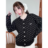 (New in pack) Cintage CT1989 Cardigan Bowny789 Color Dot black(bowny)