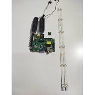ICT-3205 32" TV ISONIC MAIN BOARD, T-CON,  SPEAKER, TV STAND,  POWER BUTTON, LVDS CABLE AND BACKLIGH