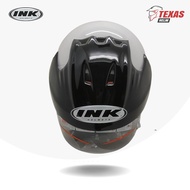 Helm INK Klasik CX390 Putih Metalik (White) Original 100% - INK Helmet Classic Batman Half Face