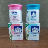 Three Girls Snow Tiga Dara 60gram 1pcs/Hazeline Three Dara Big Face Moisturizing Cream