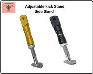 KYMCO VISAR 110/  Motorcycle Adjustable Kickstand Side Stand Aluminum Motorbike Kick Stand Kit.