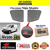 Nissan NV200 Magnetic Ninja Shades Sunshade (2pcs) Ninja Sun Shade