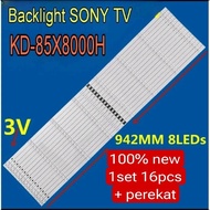 Sony kd-85X8000H 85x8000H 85x8000h 85x800h led tv backlight lamp