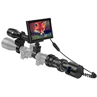 BESTSIGHT Night Vision Scope,DIY Night Vision(Day and Night),Quick Installation Barrle,5" Display Sc