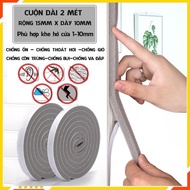 Noise-proof Door Seal, Dimensions 1.5cmx4m, Door Gap Blocker, Soundproof, Windproof, Dustproof, Door