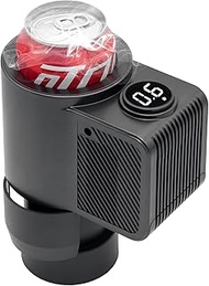 2-in-1 Electric Car Cup Holder with 12V Cigarette Lighter Power Cord,Cup Cooler & Warmer for Cooling
