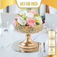 Decor Hub Crystal Fruit Tray Crystal Nalungu Tray Engagement Tray Dulang Hantaran C004