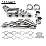 Stainless Stell Turbo Exhaust Conversion Swap Header Manifold Kit For Chevy GMC C10 1960-86 LS LS1 L