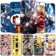 For Huawei P40 Case 6.1inch Soft Silicon Phone Back Cover For Huawei P 40 black tpu case Exciting art design goku