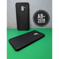Samsung A8 Plus 2018 Case Softcase black mate Samsung A730 SM-A730F