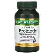 Nature Bounty Acidophilus Probiotic 120 Tablets