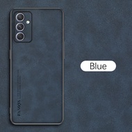 เคสสำหรับ Samsung Galaxy A15 5G Lambskin เคสนิ่มหนัง Sumsung Samsung Galaxy A15 A25 A35 A55 A05 A05s