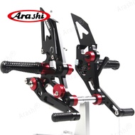 Arashi V2.0 CNC Adjustable Footrest Rider Rearset For YAMAHA FZ-07 FZ07 / MT07 MT-07 / XSR700 2023 2