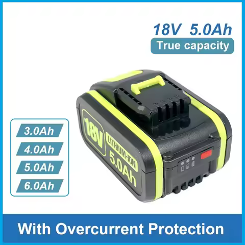 18650 FOR WORX 18V 20V 6Ah 5Ah lithium battery 18V 20V WA3016 WA3023 WA3054 WA3027 WA3406 WU279 WU29
