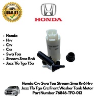 Honda Crv Swa Toa Stream Sma Rn6 Hrv Jazz Tfo Tgo Crz Front Washer Tank Motor 76846-TFO-013