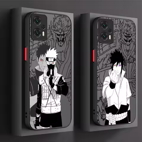 Anime Sasuke Naruto Case For Xiaomi Mi 13 12 11 Lite 5G 14 13T 12T 11T 14T Pro M5S C75 Poco X7 X6 F6