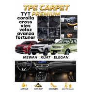 CARPET TPE PREMIUM COROLLA CROSS/VIOS/VELOZ/AVANZA/FORTUNER WATERPROOF MAT