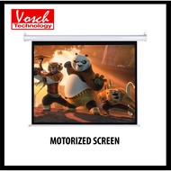 VOSCH Series 2 Motorized Screen 7ft x 7ft (84 inch x 84 inch)