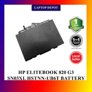 HP EliteBook 725 G4 725 G3 735 G5 820 G3 820 G4 HSTNN-I42C SN03XL 11.4V 44Wh Original Replacement Ba
