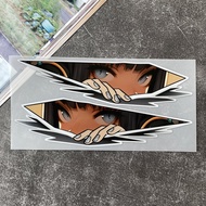 สติ๊กเกอร์ JDM สะท้อนแสง สติ๊กเกอร์มอเตอร์ อุปกรณ์มอเตอร์ไซค์ Vespa Sprint Primavera Kymco SYM Kawa