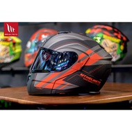 ATOM SV BLUMER Helmet-RED (Can Open Chin)