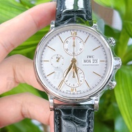 Iwc Price IWC Price IWC Botao Fino Series Gold Needle Automatic Mechanical Men's Watch Wrist Watch