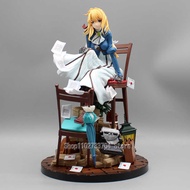 Violet Anime Evergarden Action Figures GK Acrylic Figurine PVC Model Collection Peripheral
