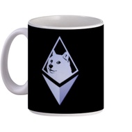 GRANDSALE Dogethereum Doge Mug Handle Premium Crypto Dogecoin MugPOLOS