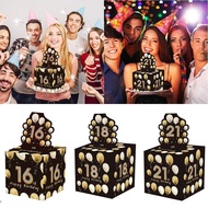 LIPUPON Birthday Money Box, Birthday  Paper Cash Pull Gift Boxs, Fuuny 16th 18th 21st Happy Birthday