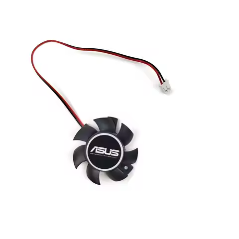 37MM 2PIN T124010DL (2) cooling fan for ASUS HD4550 GT730 EN210 GT620 630 GT640 EAH5450 R7240 HD6570