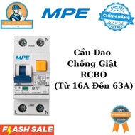 Genuine MPE RCBO Anti-Shock Circuit Breaker (From 16A to 63A)