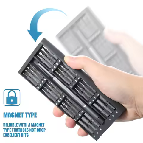 63 In 1 Precision Screwdriver Set Magnetic Screw Driver Bits