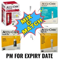 Accu Chek Instant Performa Guide Softclix Lancet Glucose Test Strip Blood Sugar Accu-Chek