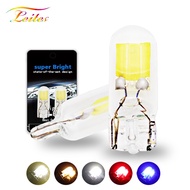 2Pcs Newest T10 LED BULB W5W Sapphire COB Drive-Free led wedge bulb Dome Reading Lamp Bulb Super Bri