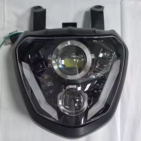 For Yamaha MT-07 MT07 MT 07 FZ-07 FZ07 2014 2015 2016 2017 Motorcycle Light Assembly H4 Bulb W/ DRL 
