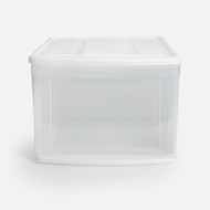 [特價]日本IRIS 透明抽屜收納箱 37.6×52.8×27.7cm