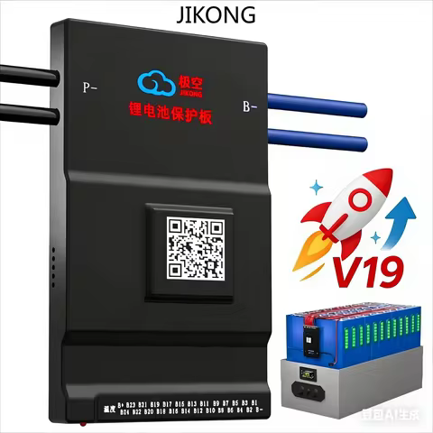 V19 jkbms Lifepo4 JK-B2A20S20P RS485 CAN HAET BT APP Active Equalizing Current 2A Charge Current 150