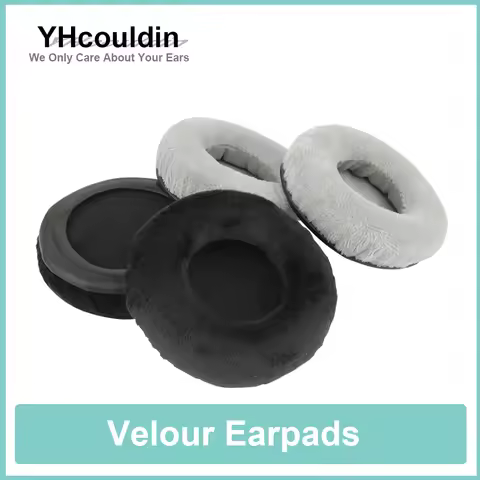 Velour Earpads For ISK HP800 HP660 HD9999 MDH9000 HP-580 HP-680 HP-950 HP-960B HP-980 Headphone Earc