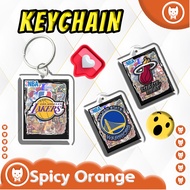 NBA BASKETBALL TEAM KEYCHAIN DESIGN SPICYORANGE