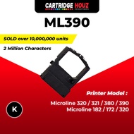 Compatible Ribbon For OKI 182 380 390 391 ML182 ML380 ML390 ML391 ML380T ML390T ML391T 44641601
